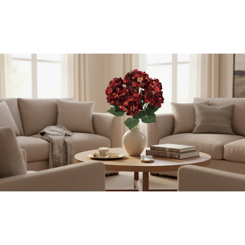 Hydrangea Bush, Burgundy