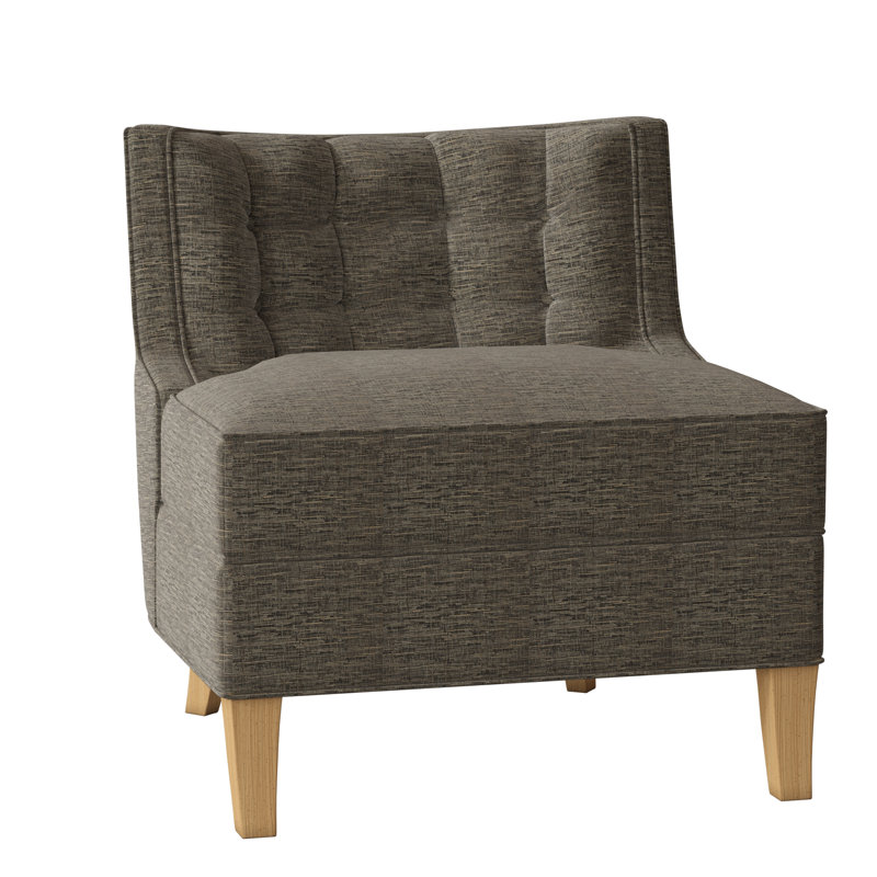 Social Slipper Chair, Amber, Tortoise Shell Flax