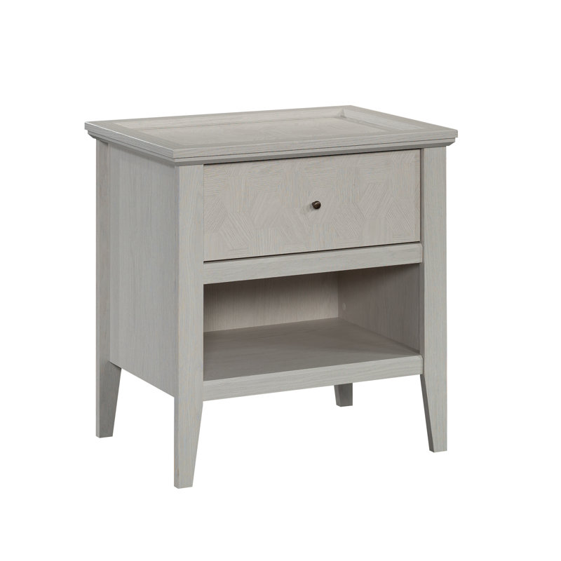 Table de nuit, finition blanche
