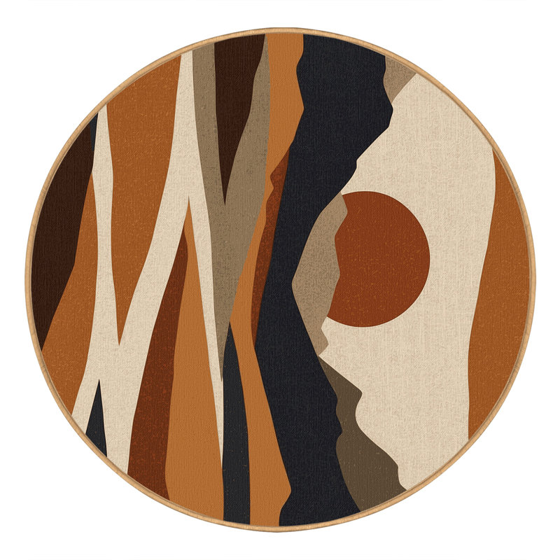 Tapis Dunes Echoing, Rond 4 pi