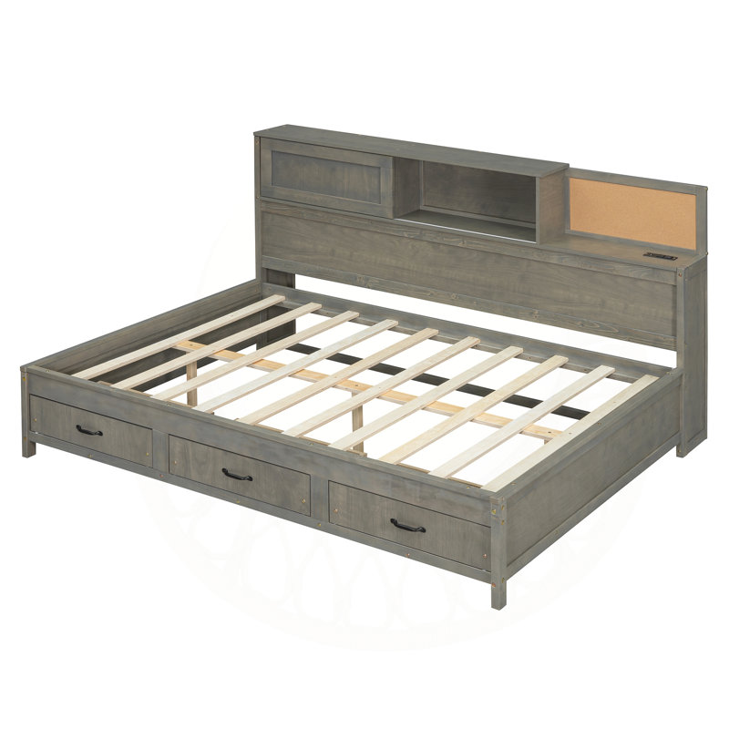 Jacqua en bois polyvalent avec rangement et caractéristiques fonctionnelles pour la détente