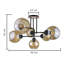 Glass Semi Flush Mount