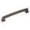 Poignée à tirer de la collection Bridges - Poignée d'armoire centrale à centre en bronze huilé 5-1 / 16 po - Quincaillerie transitionnelle et déco pour tiroirs et armoires