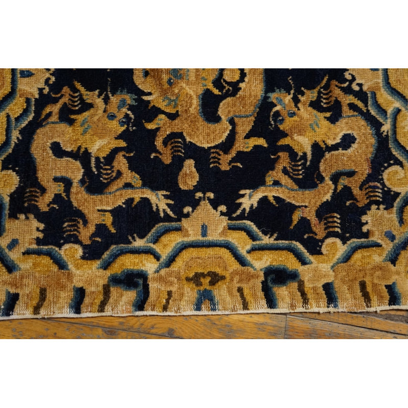 Tapis noué à la main Antique Ningxia