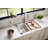 Ruvati 33-inch Drop In Topmount 50/50 Double Bowl Workstation 16 Gauge Stainless Steel Kitchen Sink