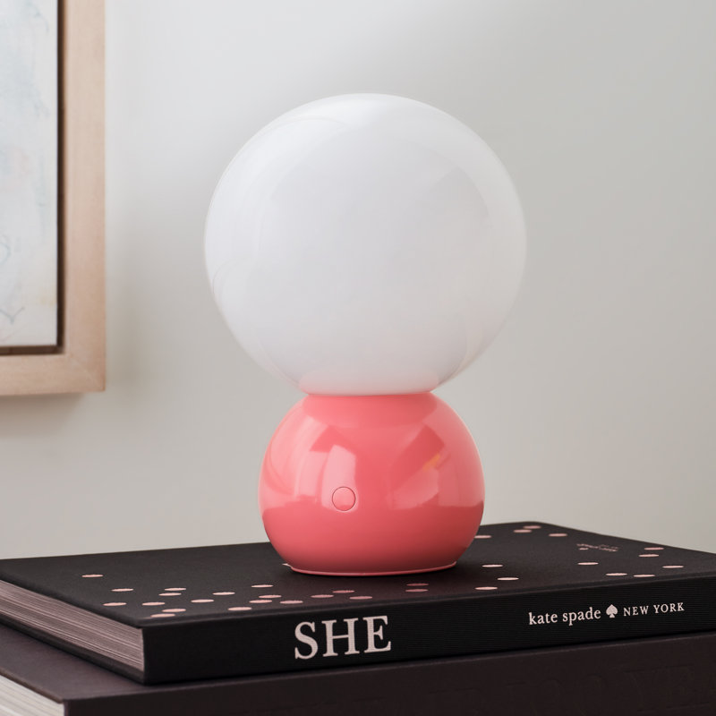 Suki LED Table Lamp, Coral