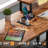 59.4” L-Shaped Computer Desk with Power Outlet-1844788588-1844788579