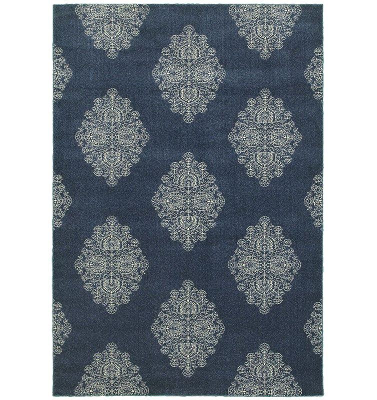 Geometric Indoor Rug, Rectangle 3'10" x 5'5"