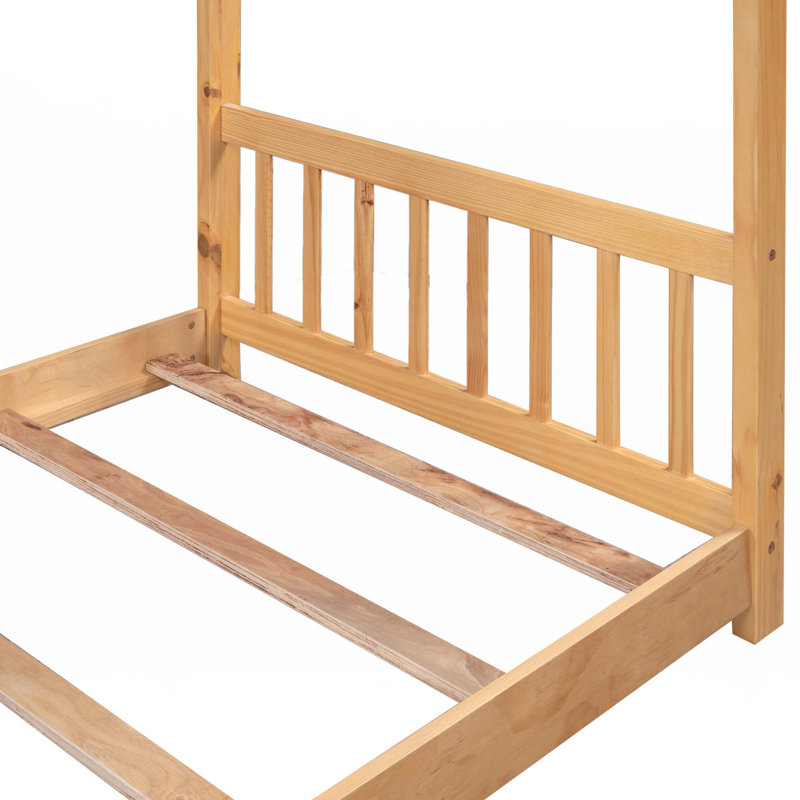House Platform Bed, Natural