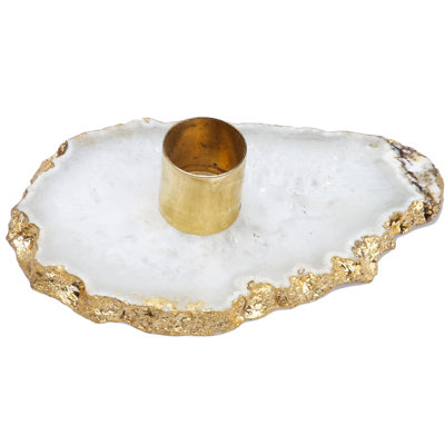 1'' H Agate / Geode Tabletop Dish