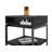Cora Solid Wood Top End Table with Storage-91955504