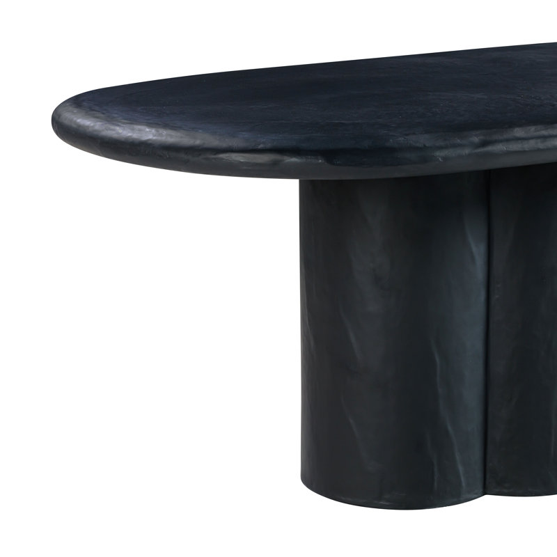 Table de salle à manger Tov Furniture Elika, Noir