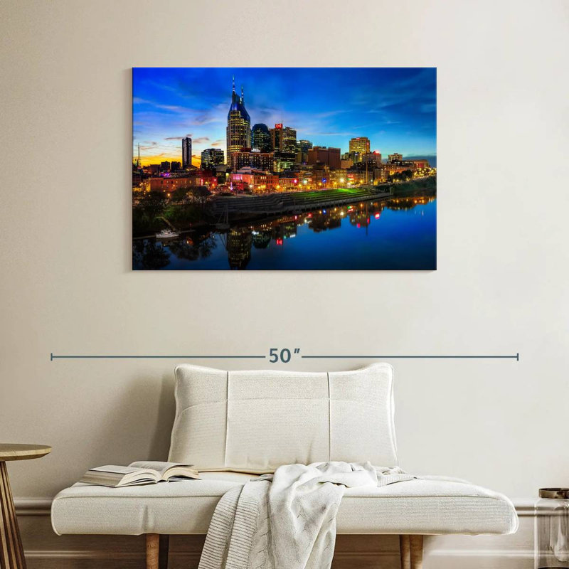 Paysage urbain Sirci Nashville, H 26 po x l 39 po