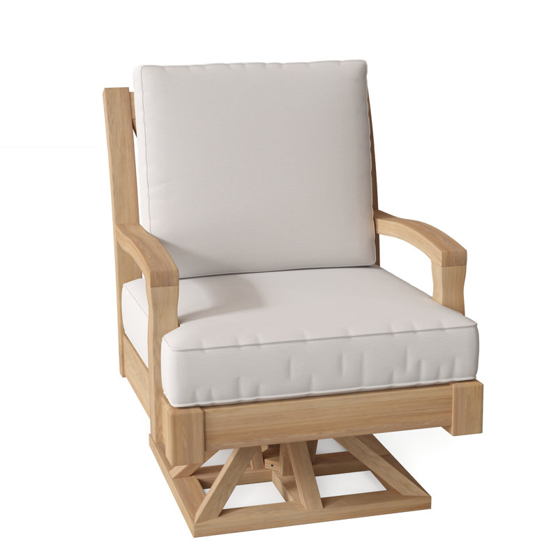 Somerset Teak Outdoor Rocker Chair, Cloud