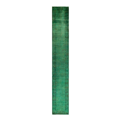 Yairis One-of-a-Kind 2' 7" X 18' 1" Hand Knotted Area Rug