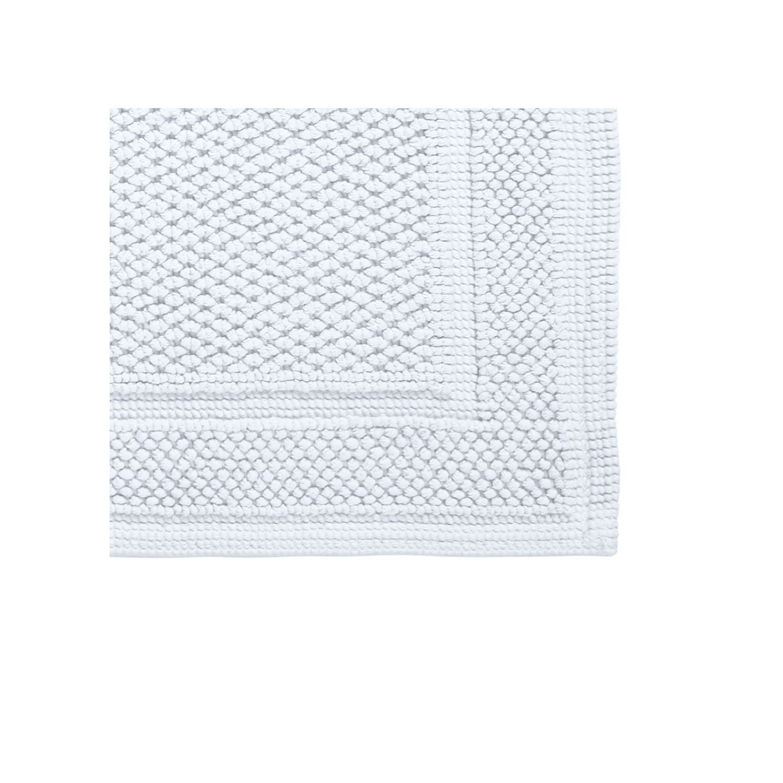 Tanglewood Cotton Non-Slip Bath Rug, Cielo