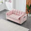 Canapé moderne, lit escamotable, petite causeuse avec dossier, coussin, poches, meubles de salon, canapé-lit convertible 3 en 1-1707472471