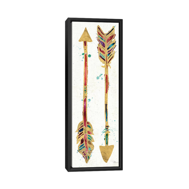 « belle arrows », reproduction d’art sur toile emballée avec panoramique giclée, H 36 po x l 12 po x P 1,5 po