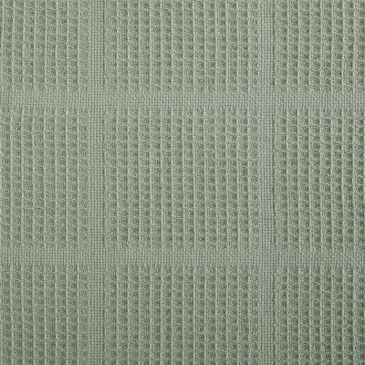 Kenneth Cole Waffle Grid Solid Cotton Blanket