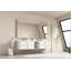 Miroir de salle de bain 72 po x 48 po avec cadre en aluminium et miroir mural rectangulaire-1917646747-1917646746
