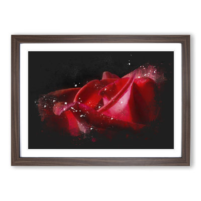 Red Rose Flower Vol.1 - Picture Frame Painting
