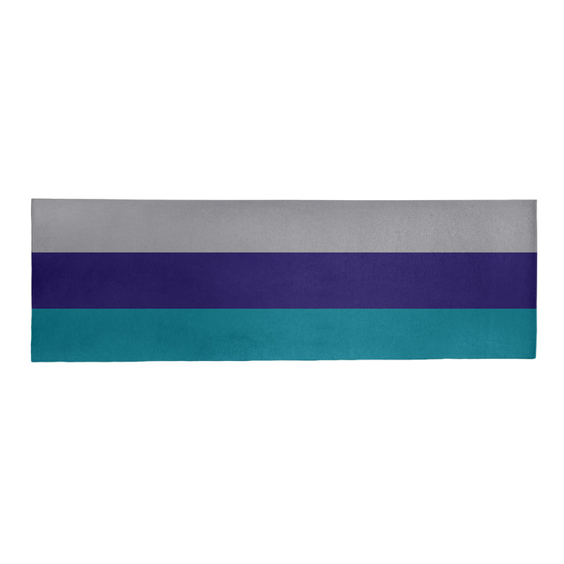 Chenille Striped Indoor Rug, Runner 2'6" x 8'