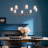 Kichler Pallas Brushed Natural Brass 8-Light Chandelier with Fabric Shades-597268139