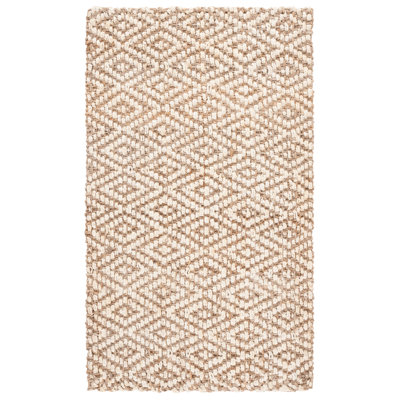 Natural Fibre 271 Area Rug In Natural / Bleach