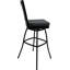 Gris anthracite - siège noir de 34 po-1398395259-1398395254