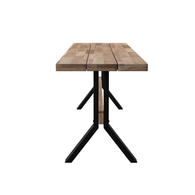 Lipp Powder Coated Steel Outdoor Bench