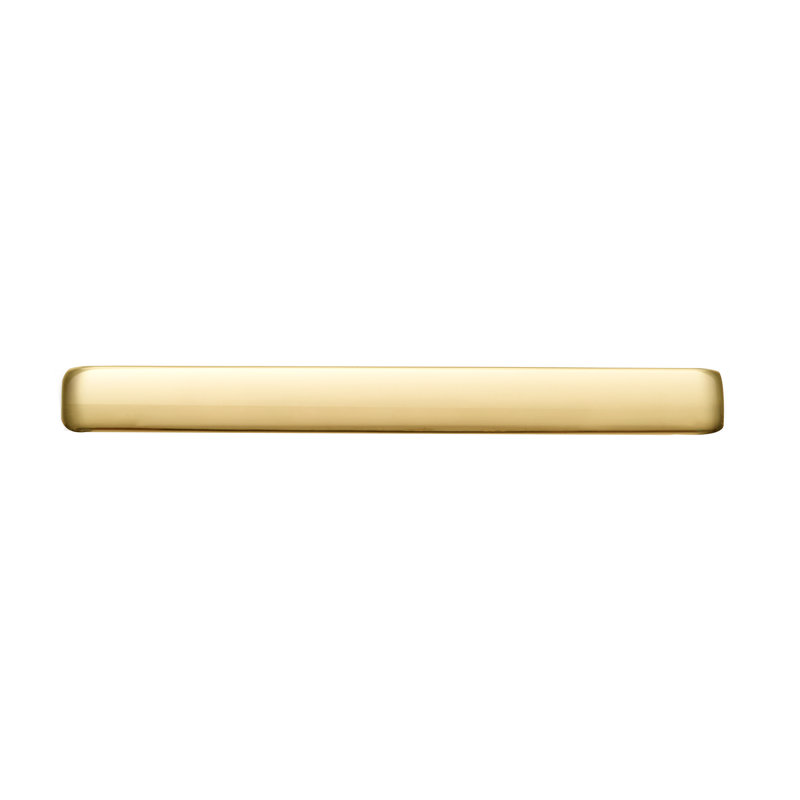 Utopia Alley Marino Pull Handle - Decorative Cabinet Drop Pull Handles For Cabinets And Drawers - Vintage Cabinet Hardware With Hand Finished Polished Gold - Metal Drawer Pull Handle, 3.75" Center To Center (Set Of 5)