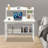 Computer Desk With Bookshelf - 39.37" X 18.9" Desktop Size-650608669