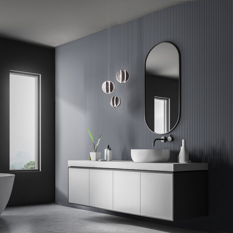 Modern Brushed Nickel LED Globe Pendant with White Silicone Diffuser