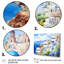 Santorini, Grèce, village côtier, sérénité I - Grèce, art mural-218361756-218361750