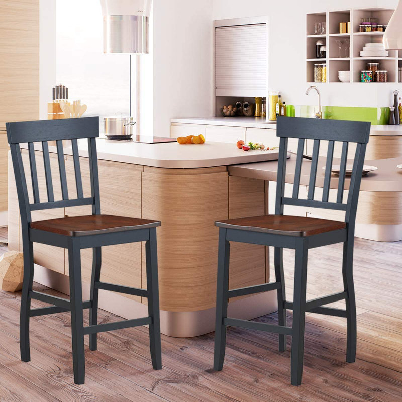 Kimbrough Solid Wood Counter Stool