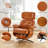 Genuine Leather Recliner Lounge Chair-1802752517