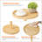 Bamboo Round End Table-323381775