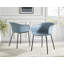 Silana Moulded Plastic Dining Chair - Elegant and Minimalist Bat Chair Design-1816235229-1816235227