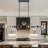 Holmesfield 9 - Light Modern Dimmable Sputnik Linear Glass Bubble Chandelier-1551573637
