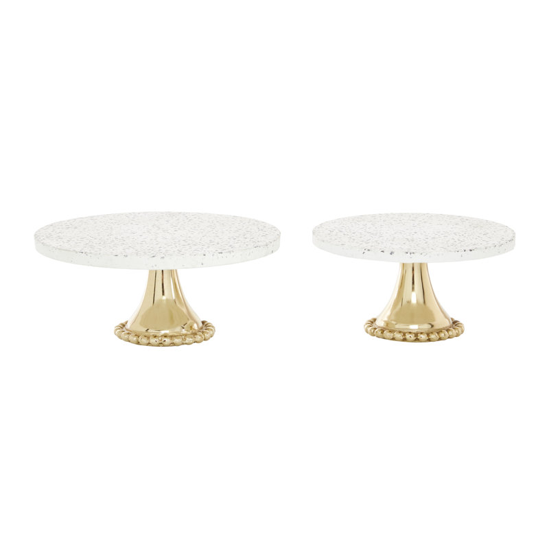 Présentoir à gâteaux 2 pièces