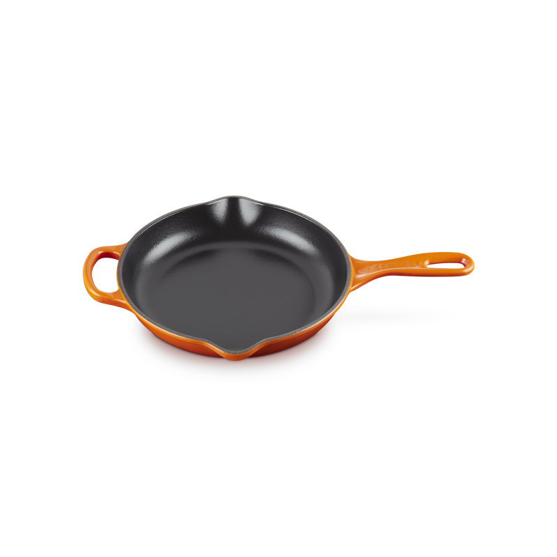 Le Creuset Enameled Cast Iron Skillet, Flame