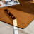 Eglina Glass Top Metal Base Dining Table