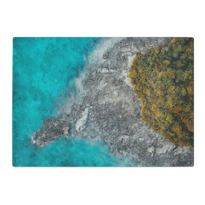 Tempered Glass Pulau Rebak Kechil in Langkawi Chopping Board