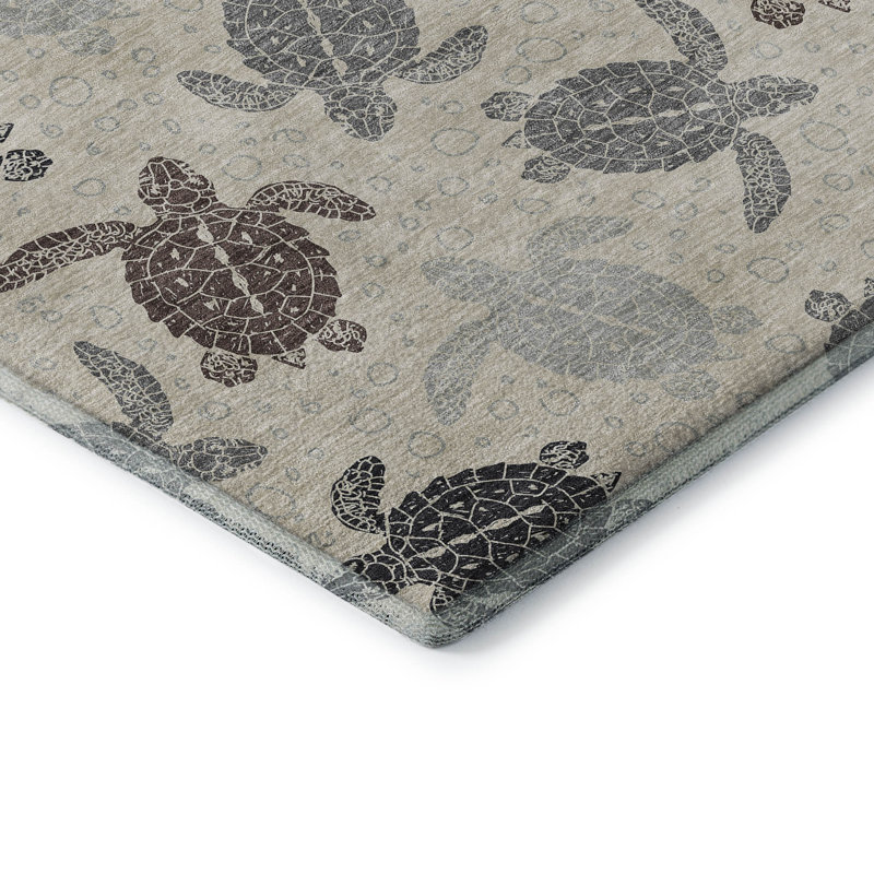 Tapis lavable à la machine de qualité supérieure Mayfield AMF192, Sable, 8' x 10'