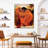 Flaming June Inspired African American Canvas Print On Canvas Print-1506804462