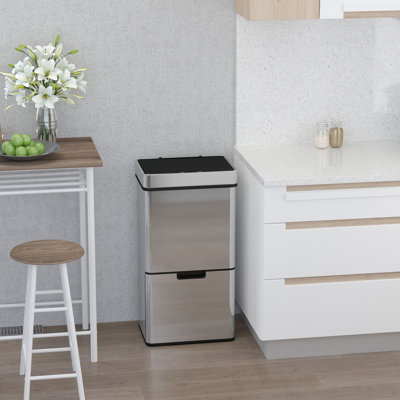 72 Litre Motion Sensor Rubbish Bin
