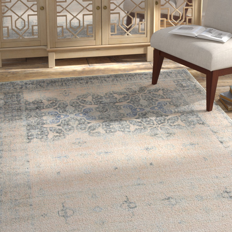 Tapis oriental gris Polli