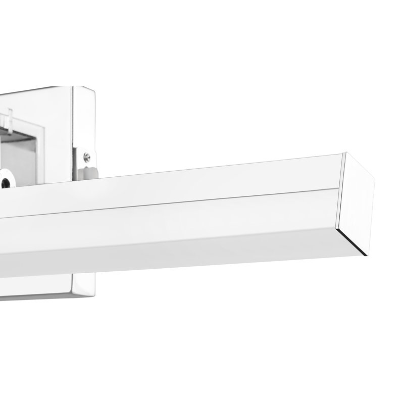 Éclairage pour meuble-lavabo Brendyn, 20 W, 5"H x 18"W x 3"D, Chrome chrome