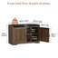 Banc de rangement rembourré avec portes-133713528-133713529