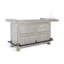 Bar avec rangement pour bouteilles de vin Gridley-82673435